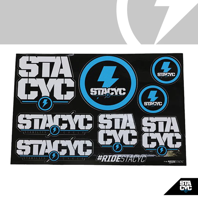 STACYC feuilles d'autocollants