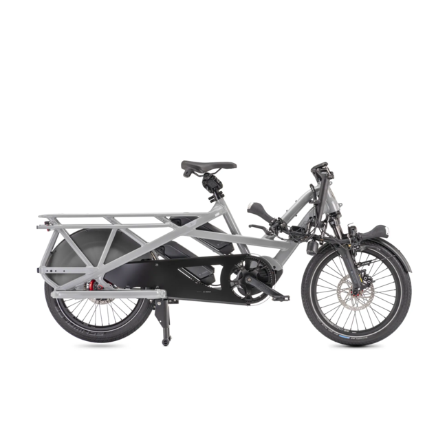 Tern GSD R14 folding cargo E-bike forge grey
