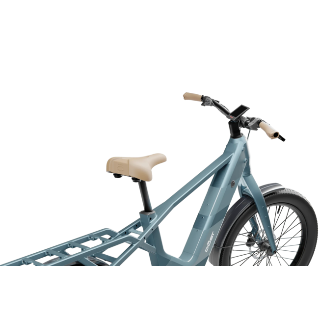 Dost Crate cargo cruiser step over E-bike
