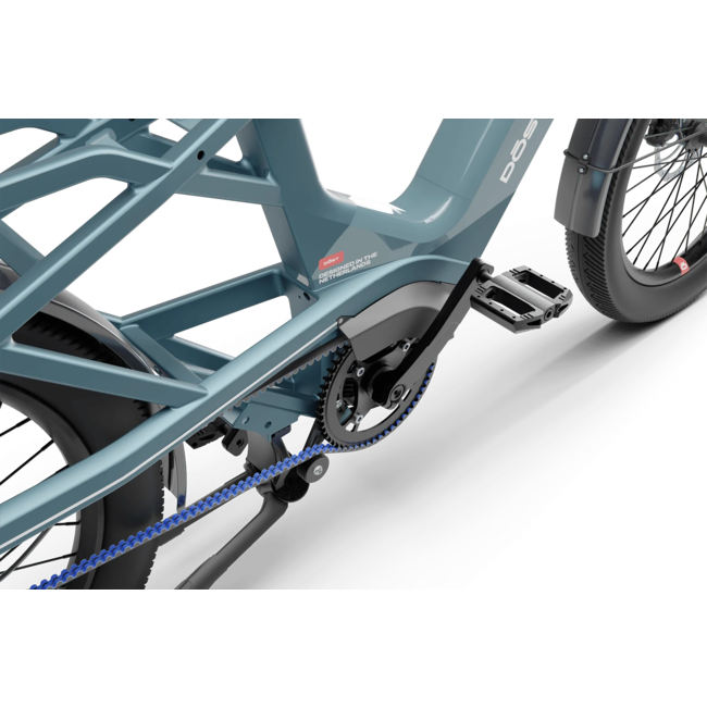 Dost Crate cargo cruiser step over E-bike