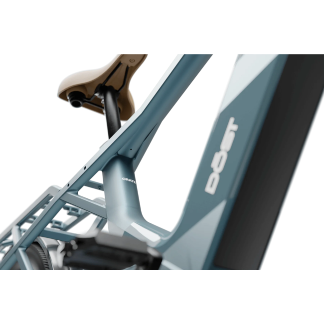 Dost Crate cargo cruiser step over E-bike