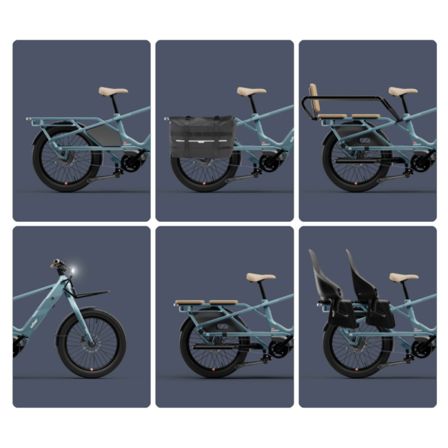 Dost Crate cargo cruiser step over vélo cargo électrique