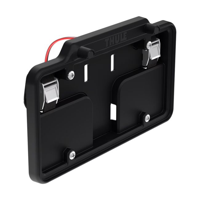 Thule licence plate holder with lights