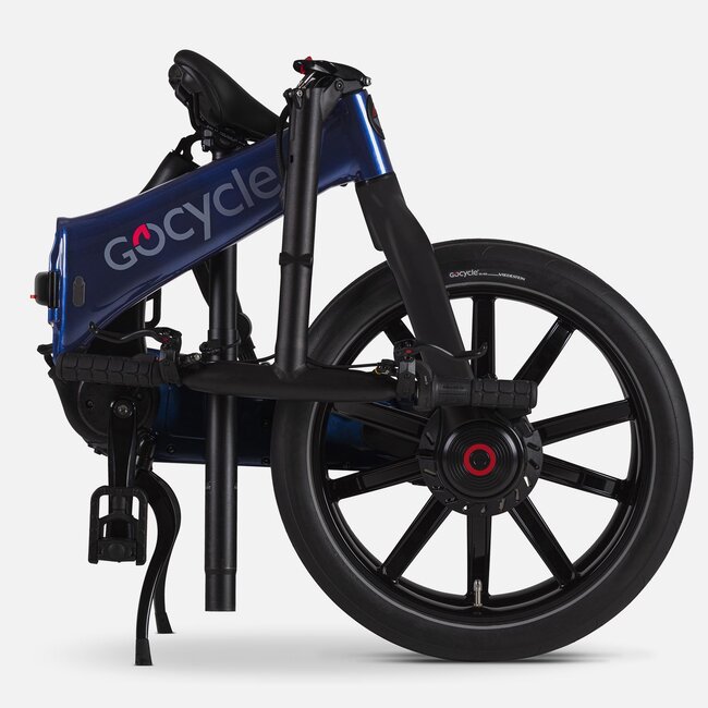 GoCycle G4 fast folding E-bike front hub drive