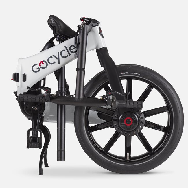 GoCycle G4 fast folding E-bike front hub drive