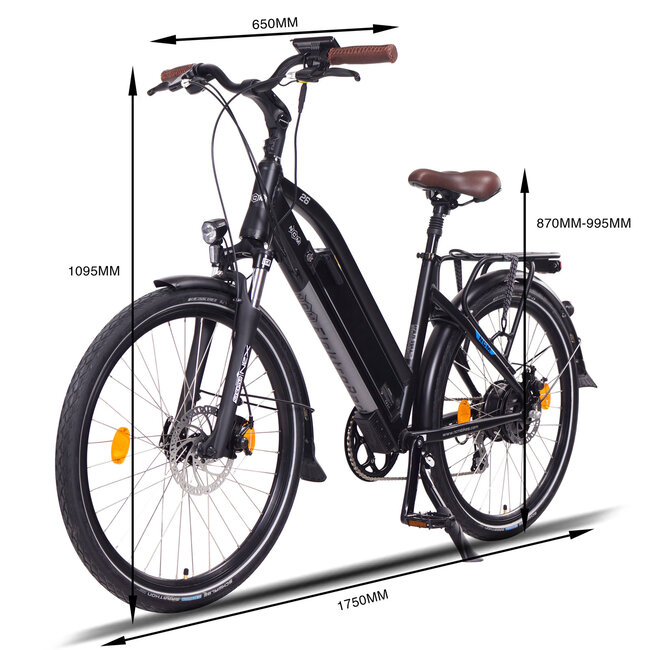 Leon Cycle NCM Milano PLUS hybrid E-bike