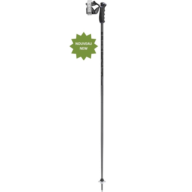 Leki Detect S  ski pole anthracite-black