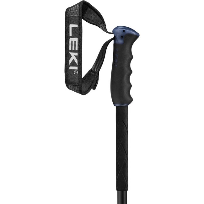 Leki Pitch Back noir-orange néon bâtons ski alpin