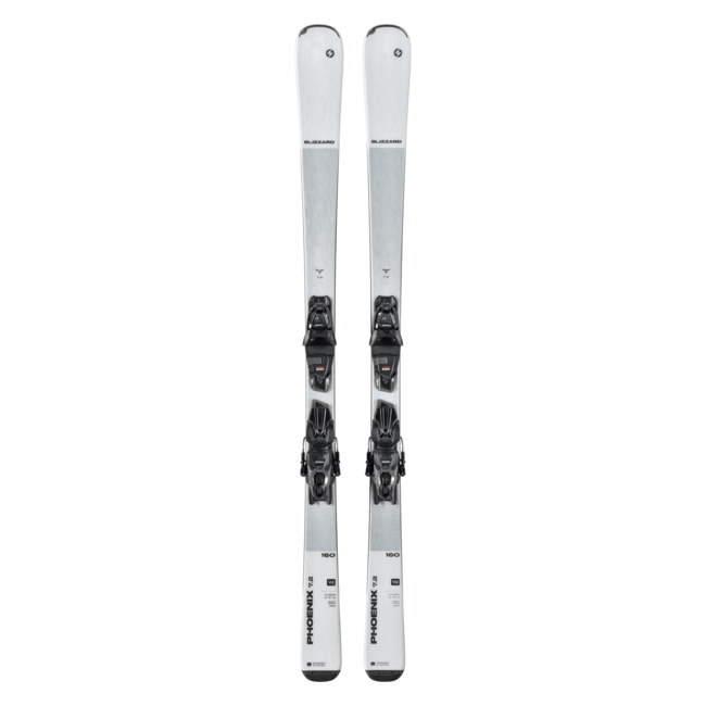 Blizzard Phoenix 7.2 noir et blanc ski alpin femme Echo sports