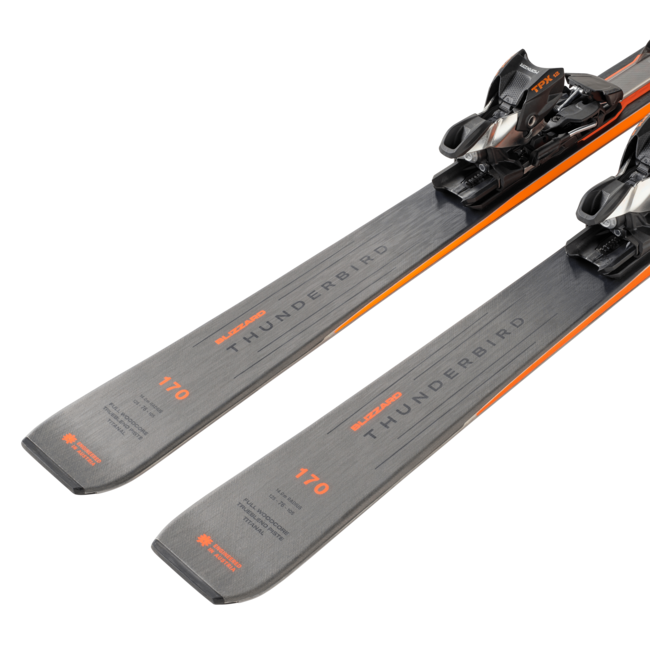 Blizzard Thunderbird sport R14 TI anthracite et orange ski alpin homme