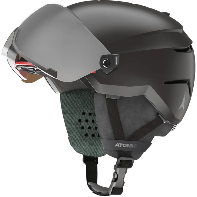 Atomic Savor Visor junior alpine ski helmet