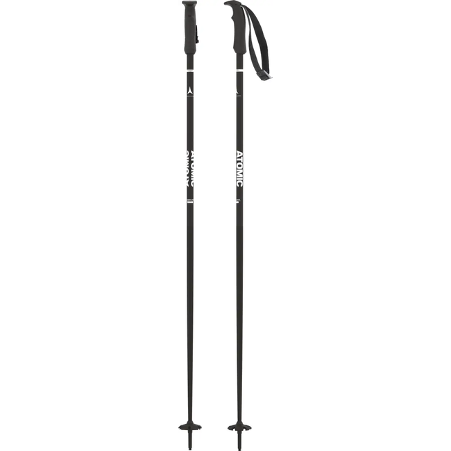 Atomic AMT – Adult Alpine Ski Poles - Black