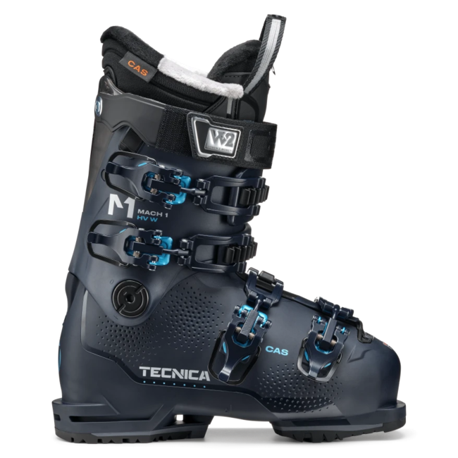 Tecnica Mach1 HV 95 GW bleu encre botte de ski femme