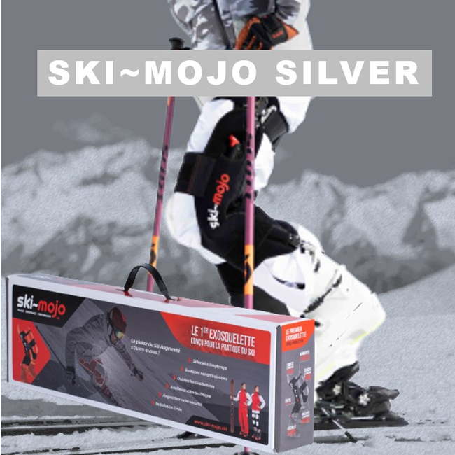 Ski-Mojo ski alpin & snowboard exosquelette pour genou