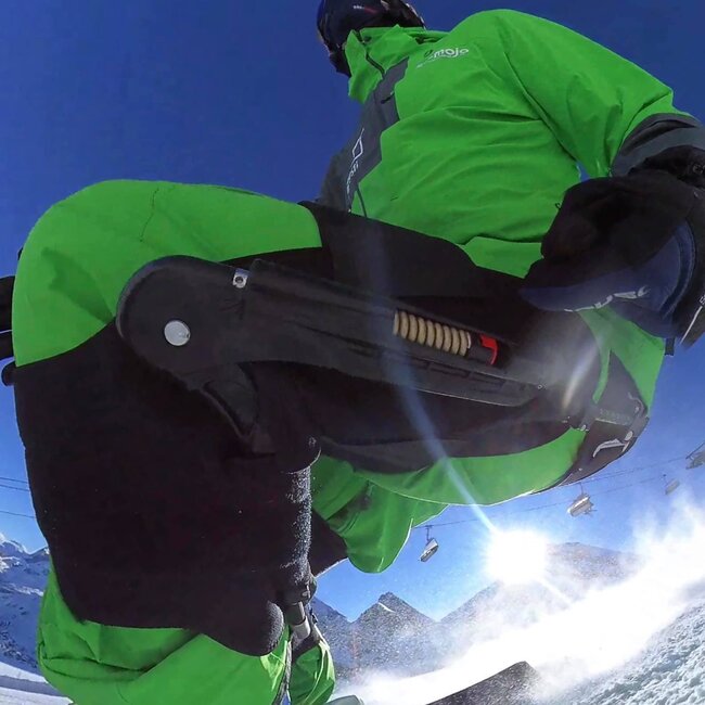 Ski-Mojo ski alpin & snowboard exosquelette pour genou