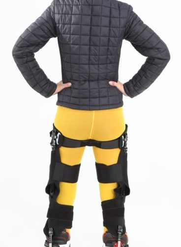 Ski-Mojo exoskeleton knee support system for ski & snowboard - Echo Sports