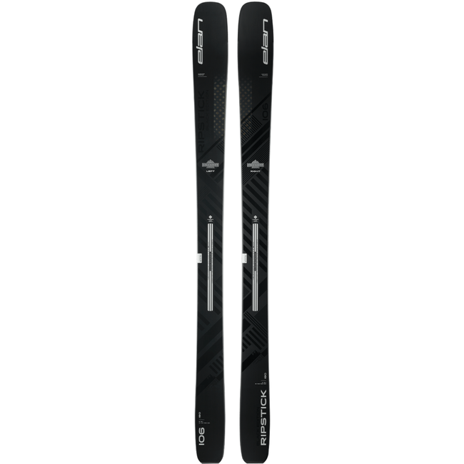 Elan Ripstick 106 Black edition 2023 ski alpin homme