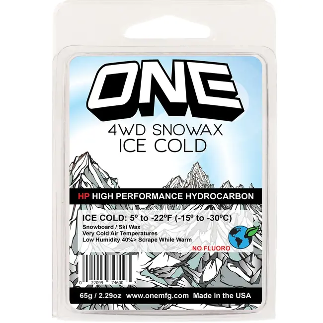 One Ball 4WD cire pour ski et planche 165g