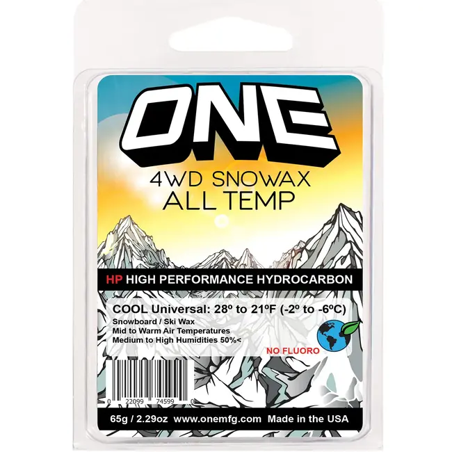 One Ball 4WD cire pour ski et planche 165g
