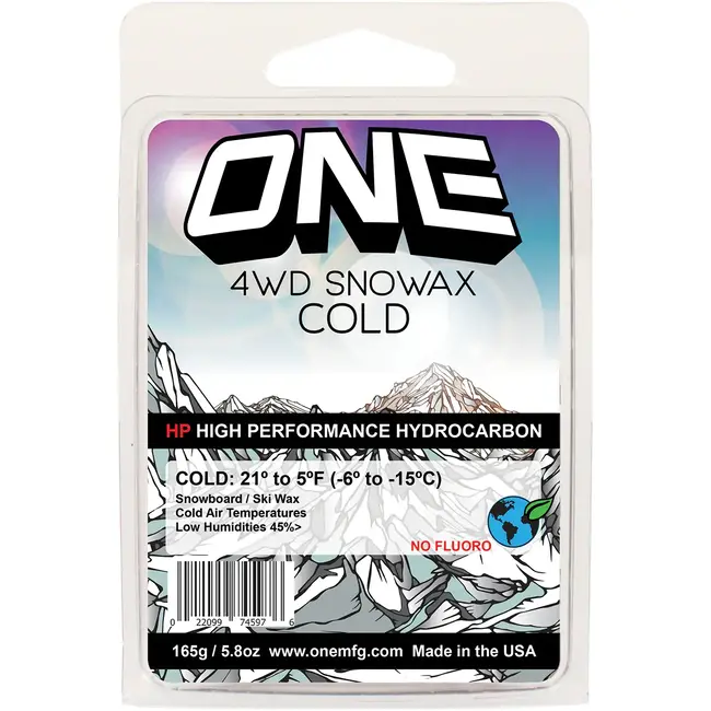 One Ball 4WD cire pour ski et planche 165g