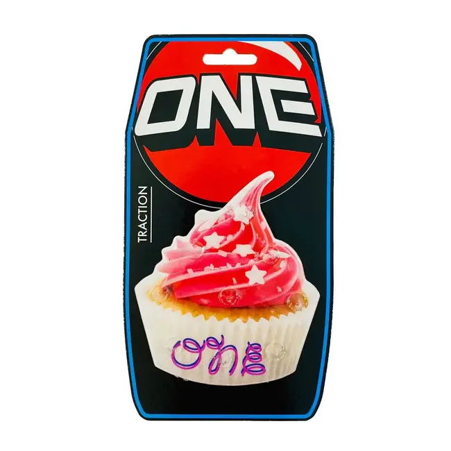One Ball Traction Cupcake Snowboard Stomp Pad 5" x 4"