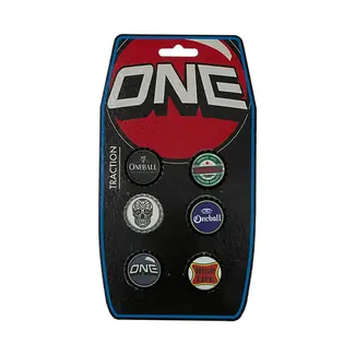 One Ball One Ball Traction Bottle Caps Snowboard Stomp Pad (6 pcs)