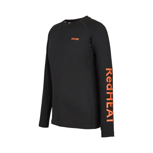 Kombi RedHeat Pro noir haut à col rond JR