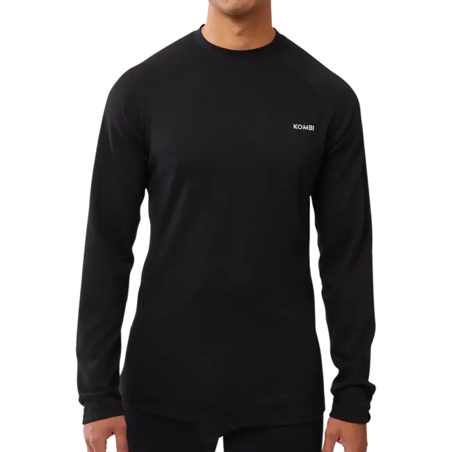 Kombi Haut couche de base MerinoMix Pro à col rond Homme