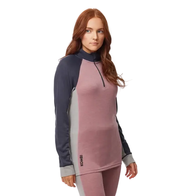 Kombi MerinoMix Pro Zip Top Base Layer Women
