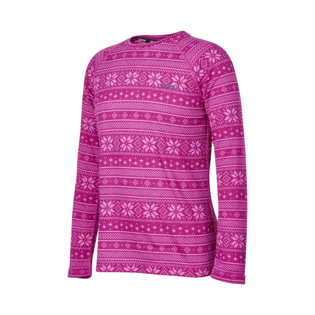 Kombi Haut à col rond MerinoMix Pro JR