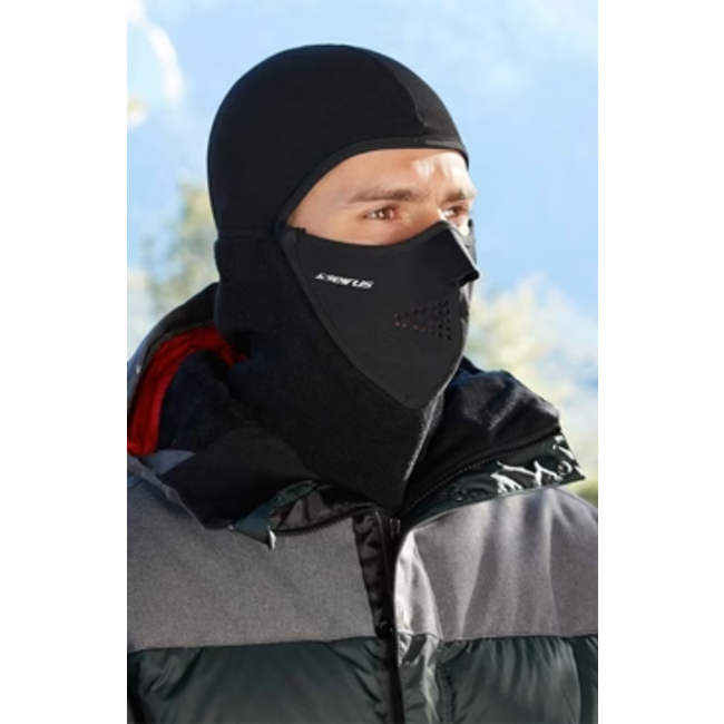 Seirus Cagoule articulé magnétique Combo TNT noir Adulte