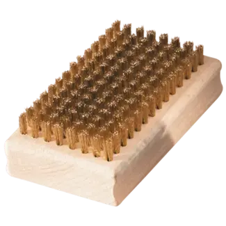 Wintersteiger bronze wax brush 120 x 70mm