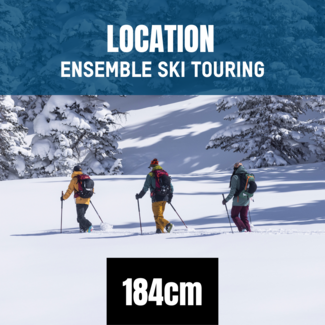 Location/rental ski TOURING 1 jour/day 184cm