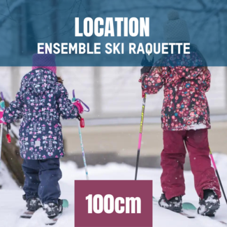Location-rental skishoe-ski raquette OAC POH 100 jr