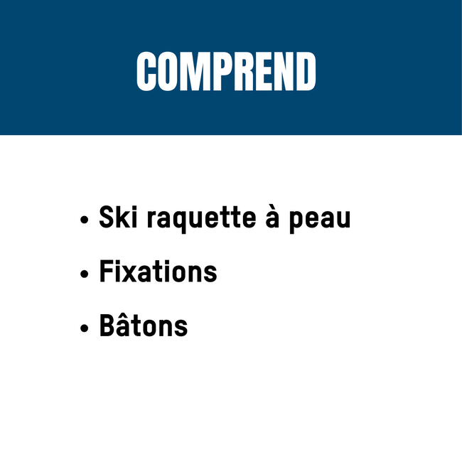 Location/rental skishoe-ski raquette OAC XCD BC 160