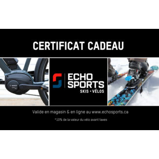 Certificat cadeau