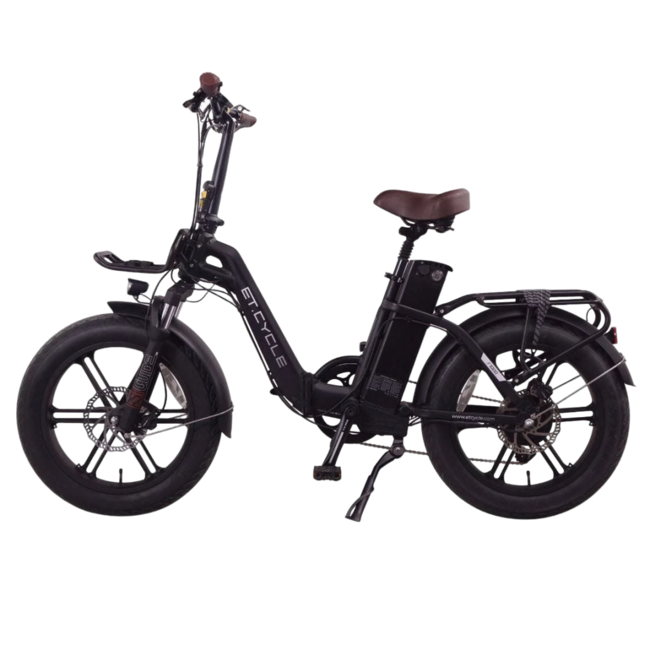 ET.Cycle F720 Electric foldable Fat Bike black 20"