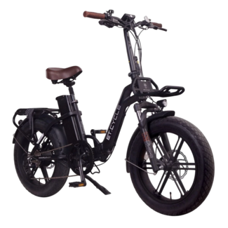 LEON CYCLE ET.Cycle F720 Electric Fat Bike pliable noir 20"
