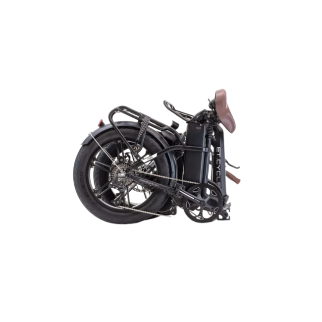 ET.Cycle F720 Electric foldable Fat Bike black 20"
