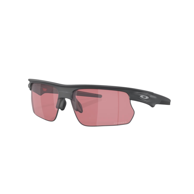 Oakley bisphaera lentille prizm cabone mat monture golf foncé lunette de soleil