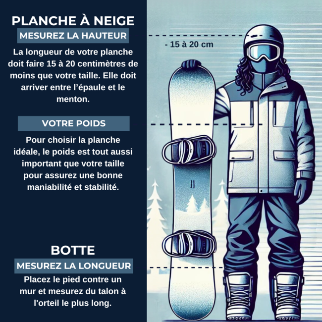 Location ensemble de Splitboard 1 jour 156cm