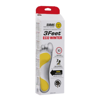 SIDAS 3Feet Eco Winter High – Anatomical Insole for High Arches