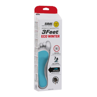 SIDAS 3Feet Eco Winter Low – Anatomical Insole for Low Arches