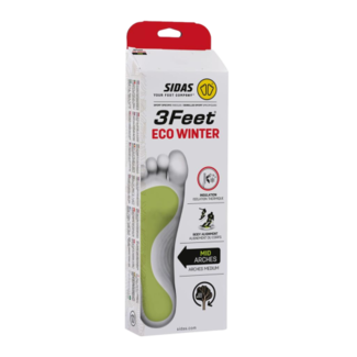 SIDAS 3Feet Eco Winter Mid - Anatomical insole for medium arch