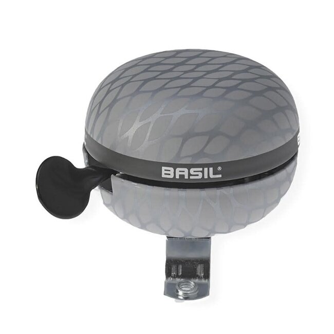 Basil Noir – Classic 60mm Silver Bicycle Bell