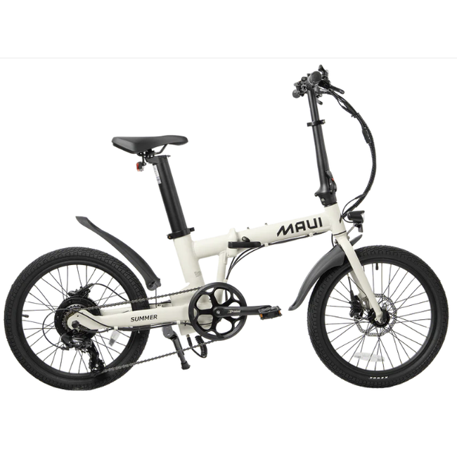 Maui Bikes Summer Folding Electric Bike