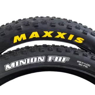 Maxxis Maxxis Minion noir pneu surdimensionné  26"x4.00 Pneu vélo