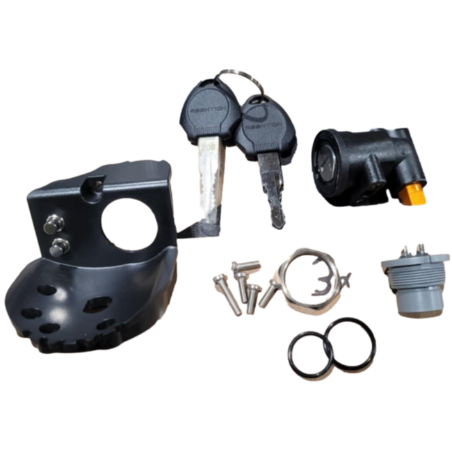 IGO Battery upper receptacle with Lock & key, Without power cable