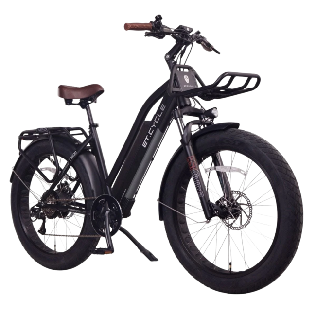ET.Cycle T1000  fatbike électrique Noir