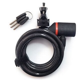 Zéfal, K-Traz C9 Key, 15 mm cable lock with key